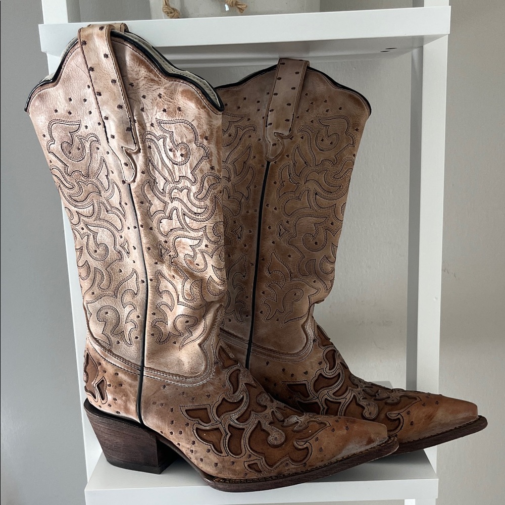 J.B. Dillon Arrowleaf cowgirl boots